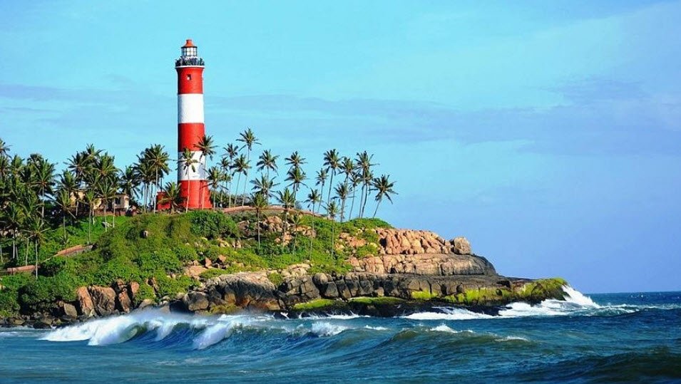Lighthouse Beach, Kovalam, India
